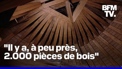 Notre-Dame de Paris: les images de la nouvelle charpente dévoilées