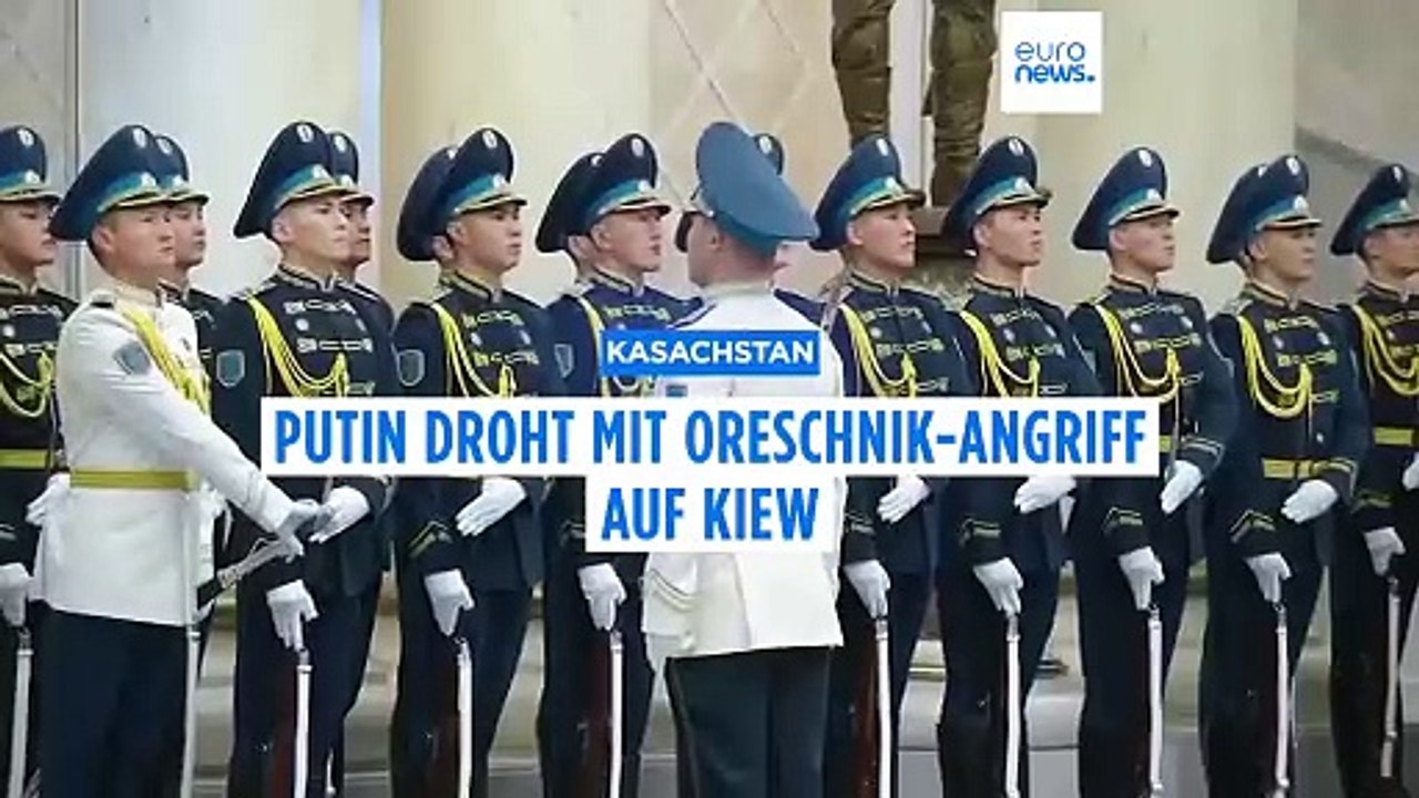 Putin droht mit Oreschnik-Angriffen auf Kiew