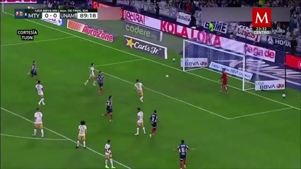 Monterrey logra ventaja mínima sobre Pumas con un penal en la ida de los cuartos de final