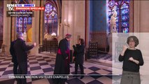 Notre-Dame: lors de la dépollution de la cathédrale, des vestiges de décors peints du baptême du fils de Napoléon III découverts