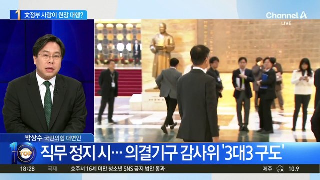 감사원장 탄핵 가결 땐…‘文 임명’ 인사들 권한대행?