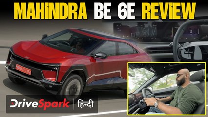 Mahindra BE 6e Hindi Review | Driving Impressions | Design Highlights | Features | Promeet Ghosh