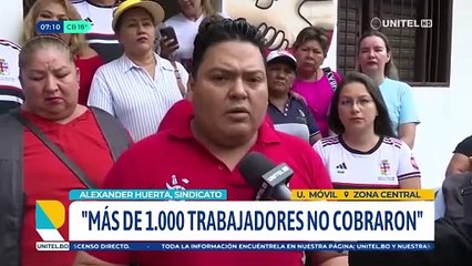 Trabajadores municipales rechazan versión de la Alcaldía cruceña y aseguran que al menos 2000 aún están impagos