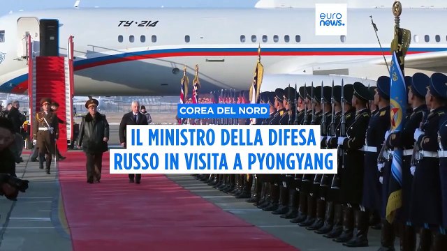 Pyongyang: ministro della Difesa russo in visita in Corea del Nord