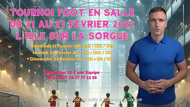 Tournoi en salle du BCI FOOTBALL Fevrier 2025