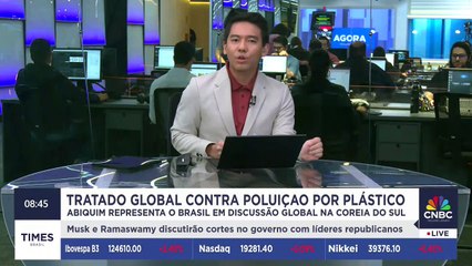 Tratado global contra poluição por plástico avança em Busan