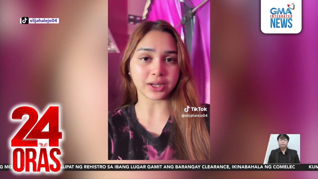Elijah Alejo, na-holdup habang papasok sa campus; nagpaalala sa publiko na laging mag-ingat sa biyahe | 24 Oras