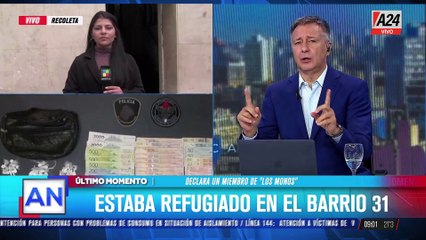 Detienen a Mauricio Maturano, miembro de "Los Monos", en Buenos Aires