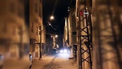 Ölümden saniyelerle kurtuldu