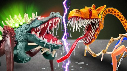Zoochosis VS Zoonomaly 🦒 The Ultimate Mutated Animal Battle - Who Will Win?!