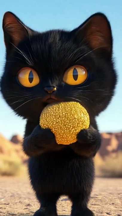 La fureur féline : les races félines et la puissance du désert sans fin  3 #chat #fond d'écran #animation