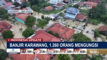 Akibat 3 Hari Banjir Landa Karawang, 1.260 Orang Mengungsi dan Akses Warga Terhambat