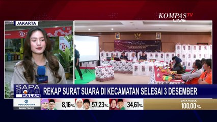 Terbaru! Update Rekap Surat Suara di Kecamatan Selesai 3 Desember | SERIAL PILKADA