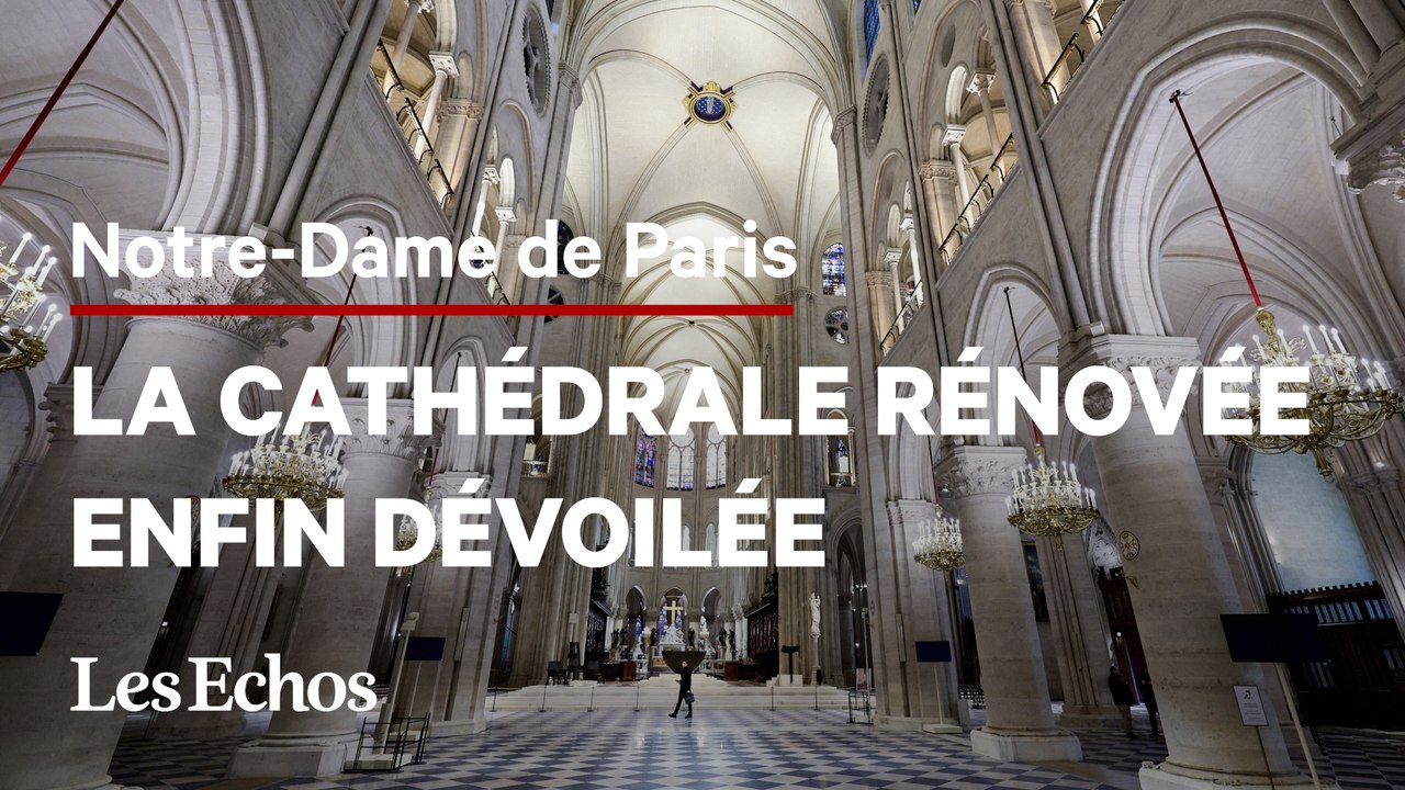 Notre-Dame de Paris : les premières images de la rénovation enfin dévoilées