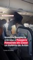 Video: Pasajero ‘pateó’ su asiento en pleno vuelo; otros viajeros lograron detenerlo
