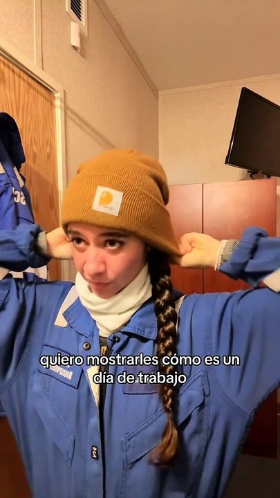 Trabajadora se viraliza por mostrar cómo es trabajar en uno de los lugares “más remotos del mundo” a -32 grados bajo 0 