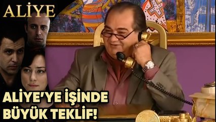 Aliye İşinde Büyük Teklif Alıyor! - Aliye 19.Bölüm