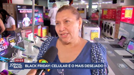Celular é o produto mais procurado pelos brasileiros na Black Friday