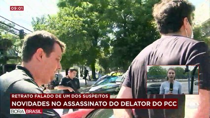 Polícia divulga retrato falado de suspeito de matar Vinicius Gritzbach em aeroporto de SP