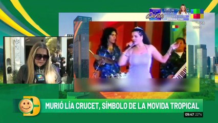 Murió LÍA CRUCET, símbolo de la movida tropical