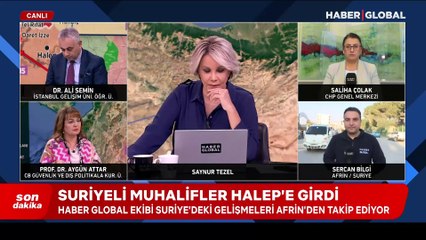 Suriye'de rejim karşıtı silahlı gruplar Halep'e girdi
