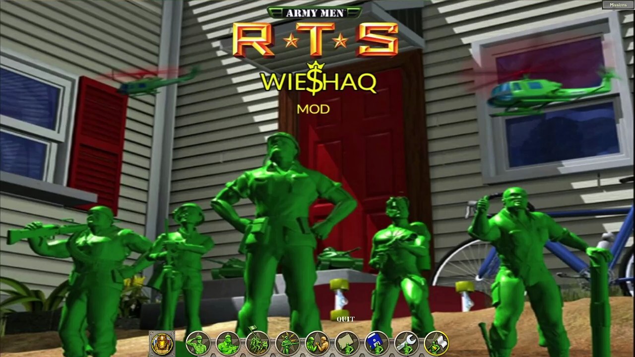 Army Men RTS - Multiplayer Cooperative - Garden Siege (BETA) - Great Battles 1 (Hard Difficulty)
