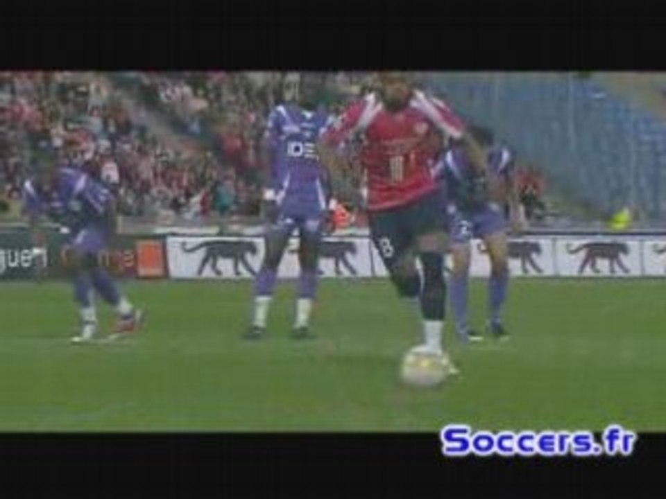 Lille toulouse 2 1 Bastos (penalty)