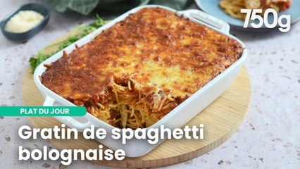 Un gratin de spaghetti bolo parfait pour la saison  | 750g