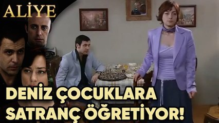 Deniz Çocuklara Satranç Öğretiyor! - Aliye 28.Bölüm