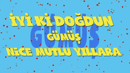 İyi ki doğdun GÜMÜŞ - İsme Özel Ankara Havası Doğum Günü Şarkısı (FULL VERSİYON) (REKLAMSIZ)