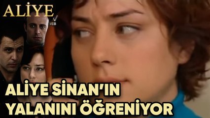 Aliye Sinan'ın Yalan Söylediğini Öğreniyor! - Aliye 32.Bölüm