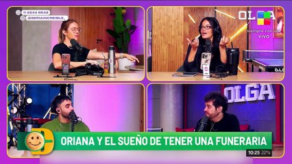 Oriana Sabatini es experta en tanatopraxia y su sueño es tener una funeraria