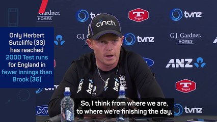 Pope lauds Brook century as England fight back against New Zealand