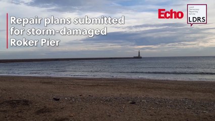 Repairs plan submitted for storm-damaged Roker Pier