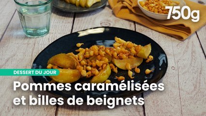 Alerte recette Gourmande : Pommes Caramélisées & Billes de Beignets | 750g