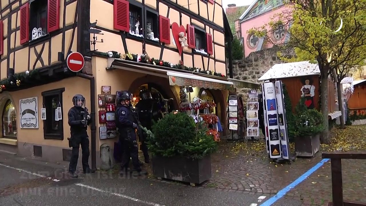 Szenario Weihnachtsmarkt-Anschlag: Polizei im Elsass probt Ernstfall
