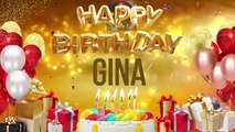 GINA - Happy Birthday Gina
