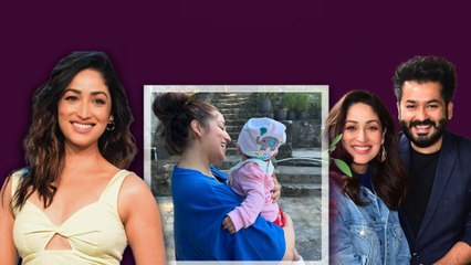Yami Gautam के बर्थडे पर पति Aditya ने शेयर की बेटे की पहली Photo, बेटे को गोद में उठाए दिए पोज़ !