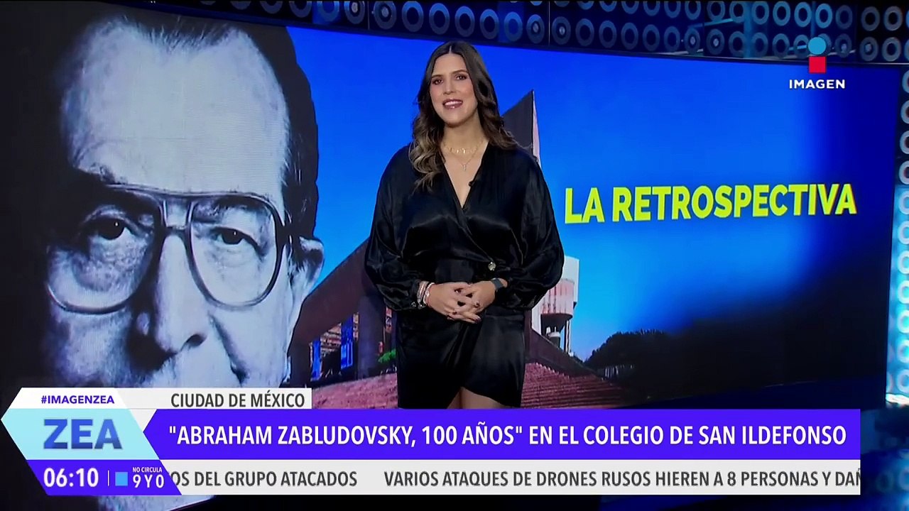 San Ildefonso celebra 100 años de Abraham Zabludovsky con exposición