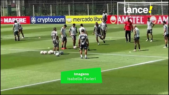 Atlético-MG faz último treino, no CT do Defensa y Justicia, antes da final da Libertadores