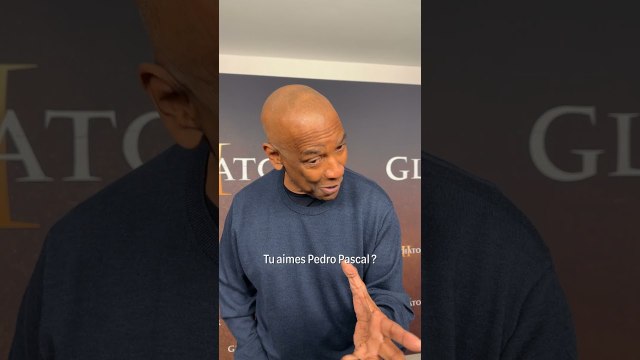 Denzel Washington a ADORÉ ce T-Shirt de Pedro Pascal !
