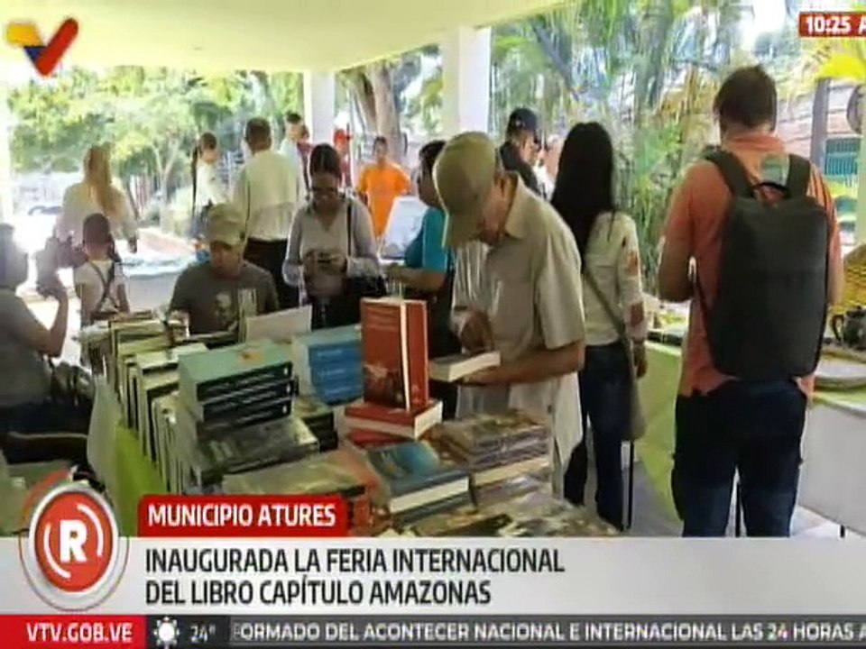 Inaugurada la vigésima edición de la Feria Internacional del Libro de Venezuela en Amazonas