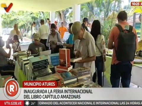 Inaugurada la vigésima edición de la Feria Internacional del Libro de Venezuela en Amazonas