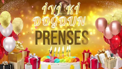 PRENSES - Doğum Günün Kutlu Olsun Prenses