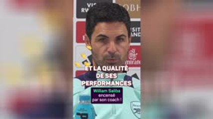 Arsenal - Arteta s'enflamme pour le "grand joueur" Saliba
