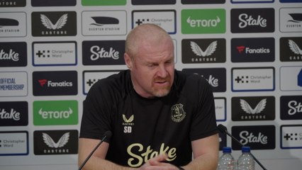 Dyche on Everton's struggle to score goals
