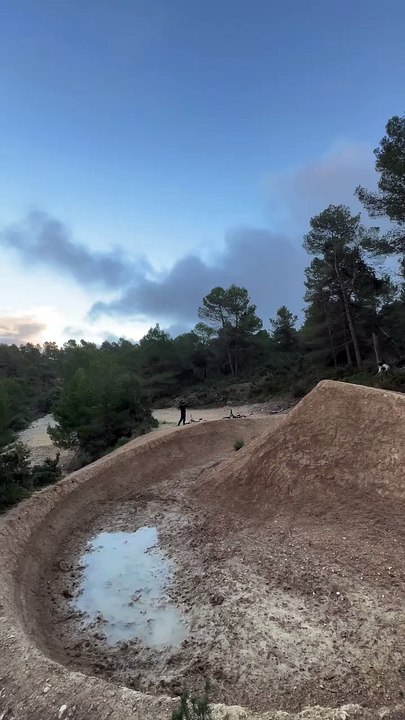 Super slide en VTT !