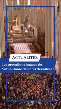 Les premières images de Notre-Dame de Paris dévoilées !