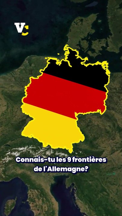 Quelles sont les frontières de l'Allemagne?