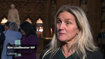 Leadbeater ‘drained’ as MPs vote in favour of Bill